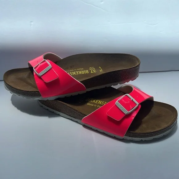 Birkenstock Pink Sandals: S-6/6.5 - Picture 6 of 10